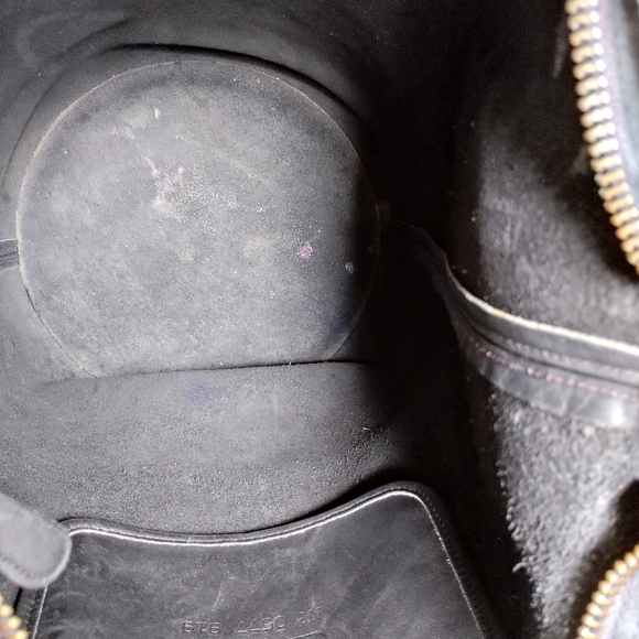 Coach Vintage Leatherware 80's XL Genuine Leather Feed Sac Duffel Bucket Bag USA - Picture 10 of 13